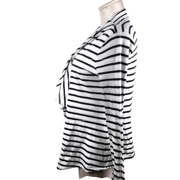 J. Crew Open Waterfall Cardigan Womens Sz S White - Picture 3 of 7